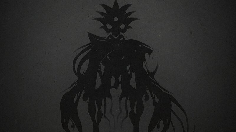 Silhouette of a Creature — Black, Dark, Anime