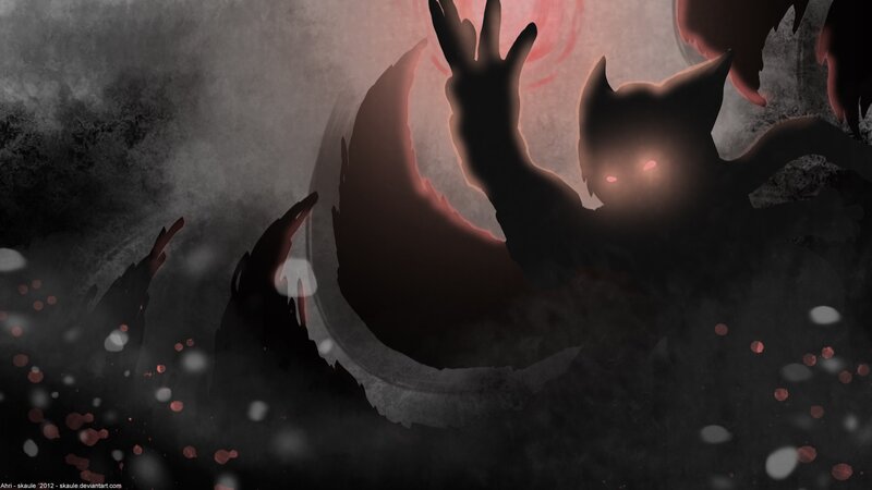 Silhouette of a Creature — Black, Dark, Night