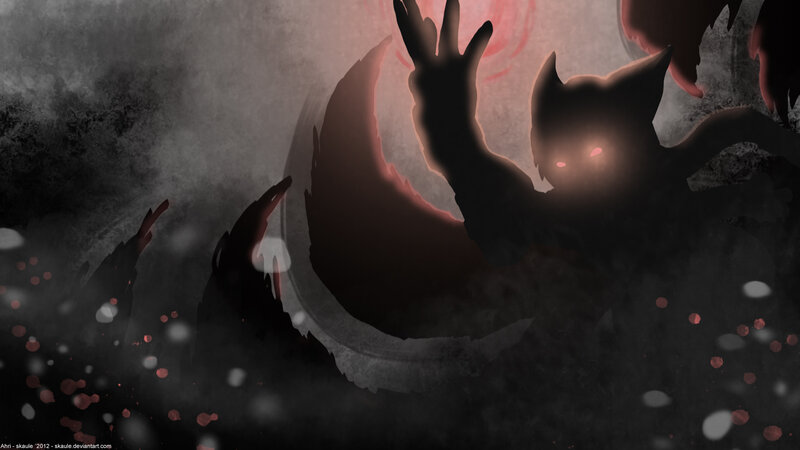 Silhouette of a Creature — Black, Dark