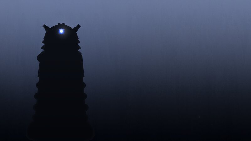 Silhouette of a Dalek