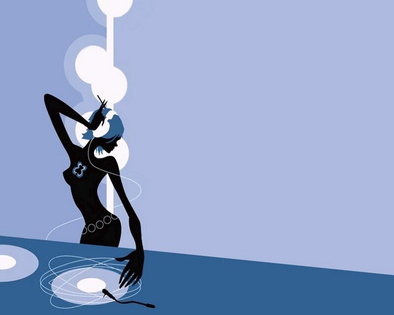 silhouette of a dancer