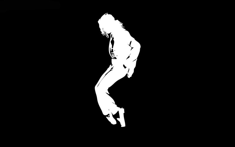 Silhouette of a Dancer — White