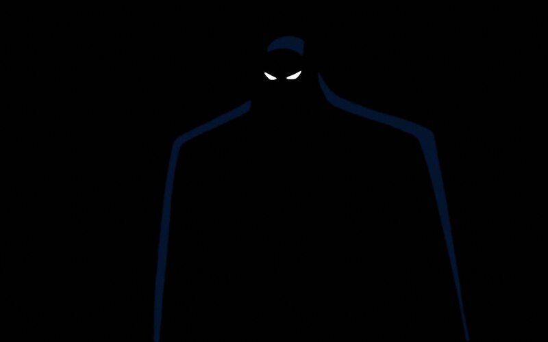 silhouette of a dark figure