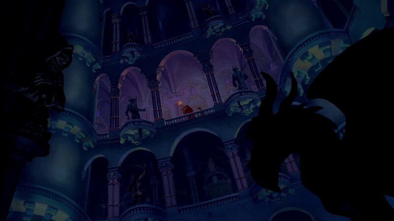 Silhouette of a Demon — Blue