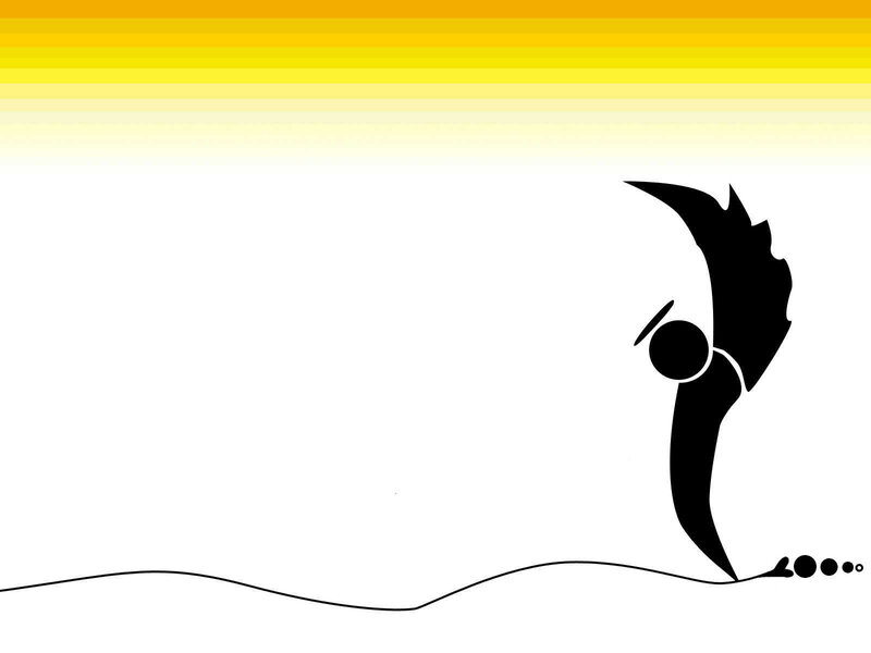 silhouette of a diver