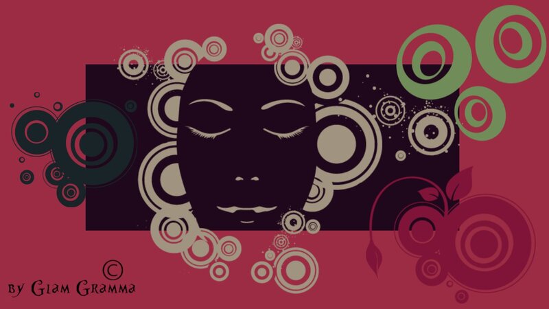 Silhouette of a Face — Red