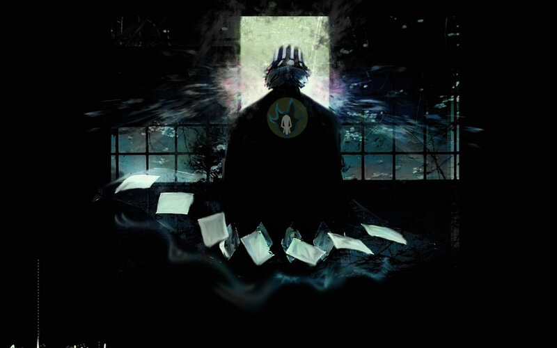 Silhouette of a Figure — Black, Dark, Mysterious, Night, Digital Art