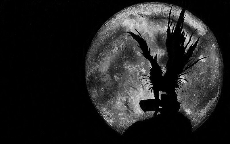Silhouette of a Figure — Black, Dramatic, Night, Illustration