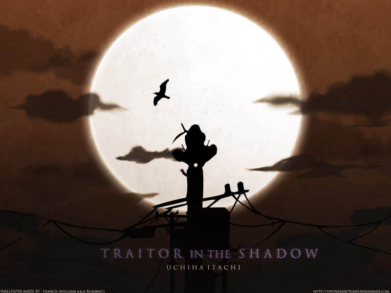 Silhouette of a Figure — Brown