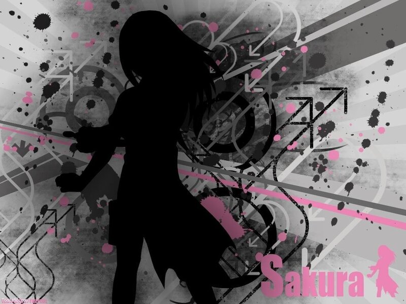 Silhouette of a Girl — Black, Dynamic