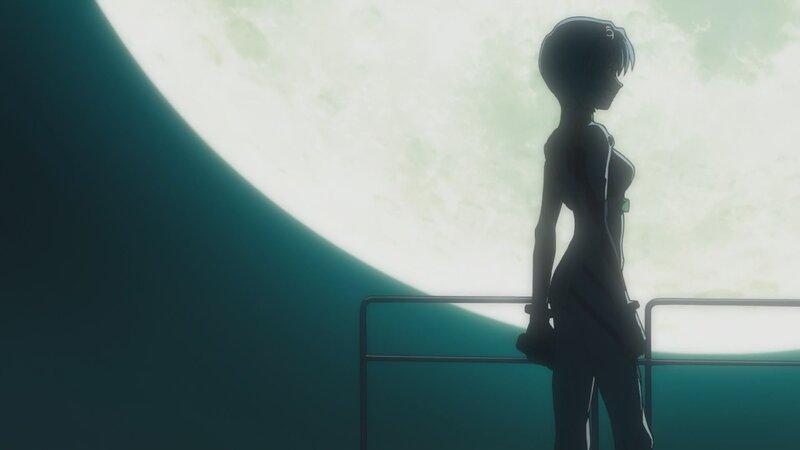 Silhouette of a Girl — Green, Dramatic