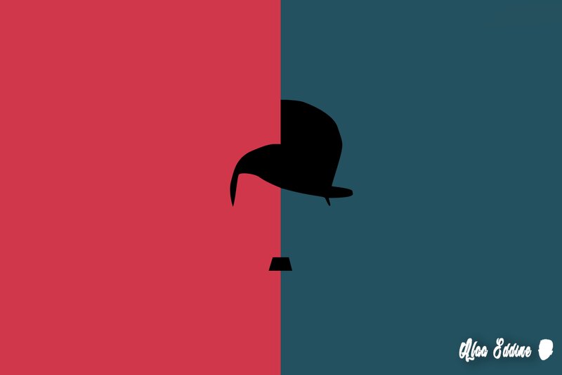 Silhouette of a Hat