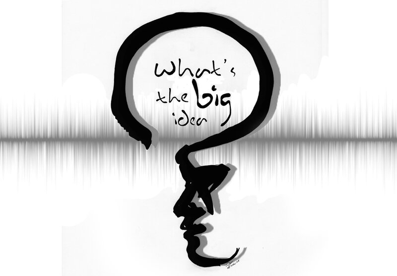 Silhouette of a Head — Black