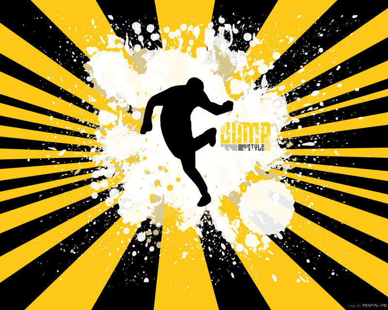 silhouette of a jumping person