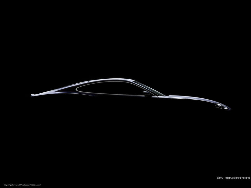 silhouette of a luxury car