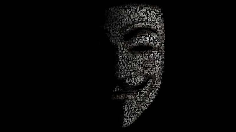 Silhouette of a Man — Black, Dramatic, Digital Art, Text, White