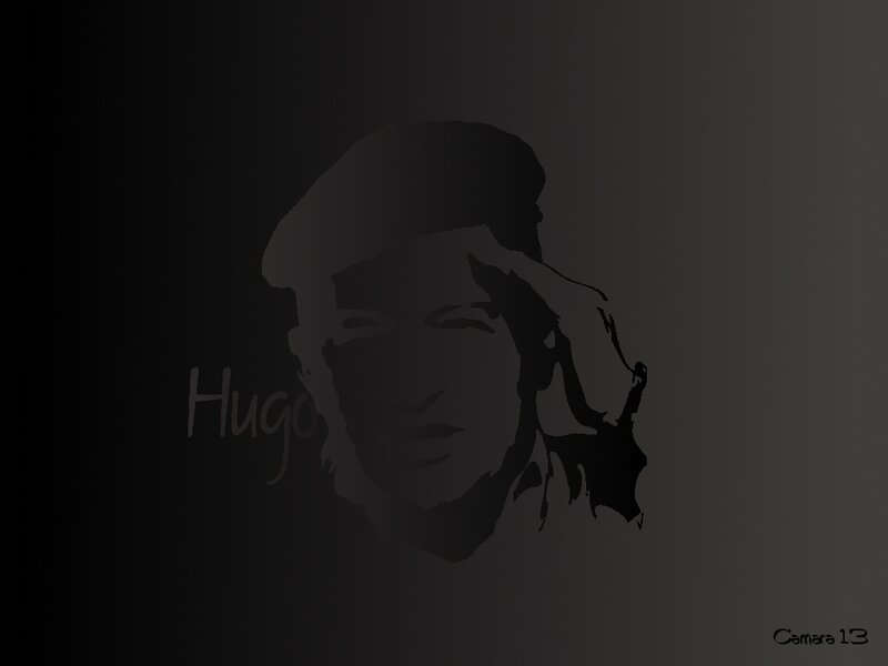 Silhouette of a Man — Black, Dramatic, Illustration