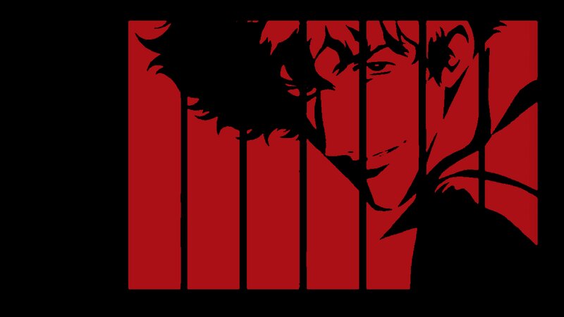 Silhouette of a Man — Black, Dramatic, Manga, Bars