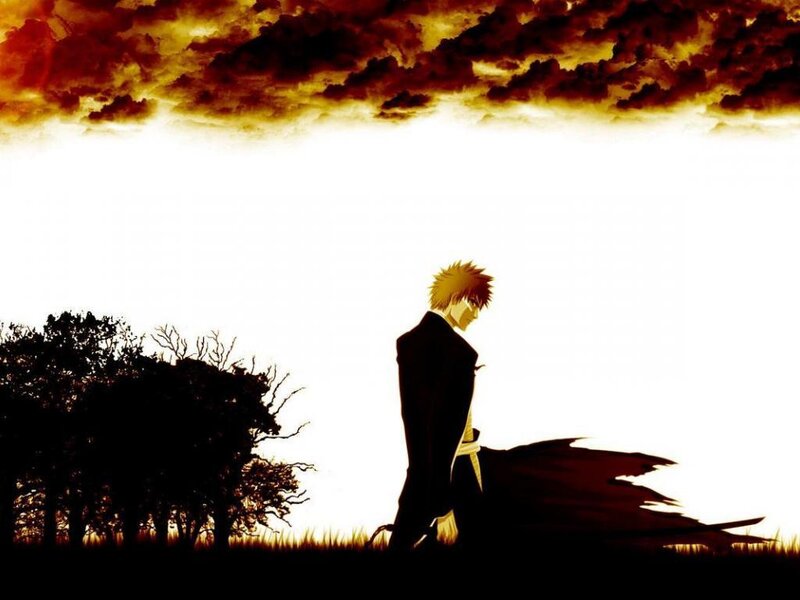Silhouette of a Man — Black, Dramatic