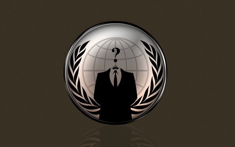 Silhouette of a Man — Black, Mysterious, Digital Art, Question Mark, Globe, Wreath, White