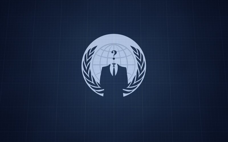 Silhouette of a Man — Blue, Serious