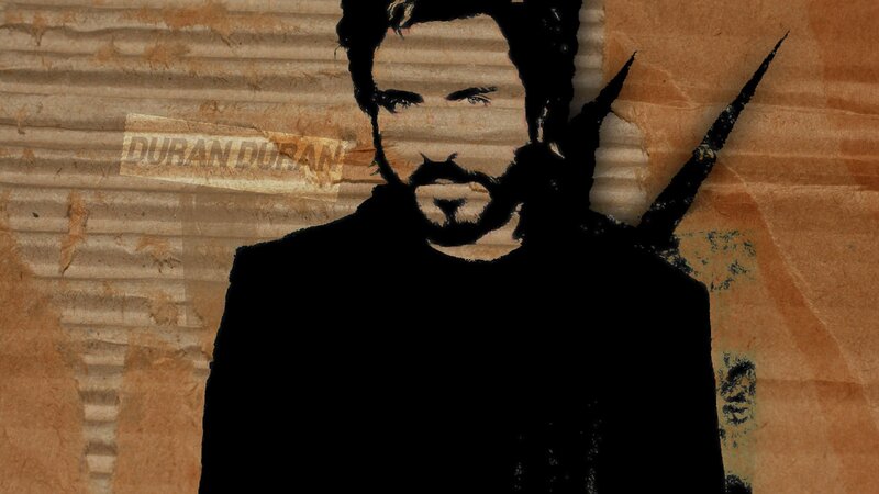 Silhouette of a Man — Brown, Dramatic, Illustration, Beard