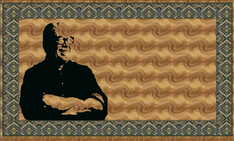 Silhouette of a Man — Brown