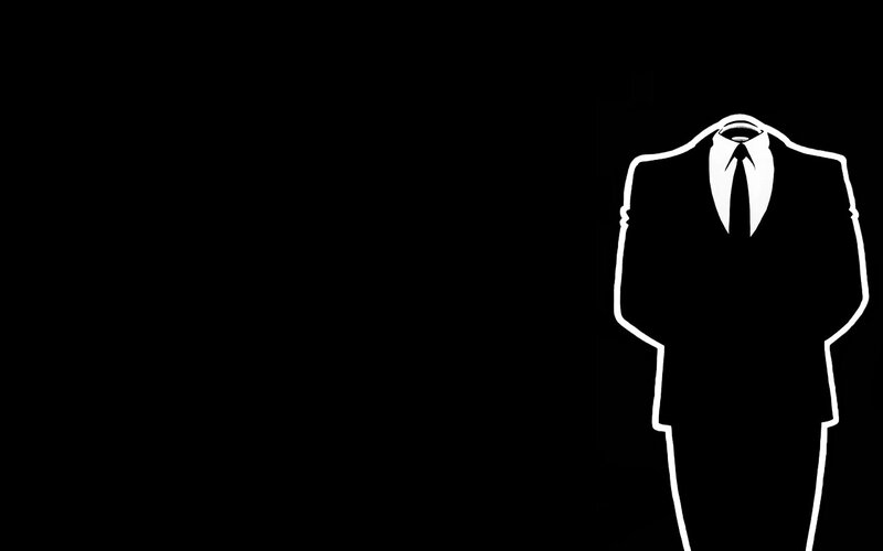 silhouette of a man in suit
