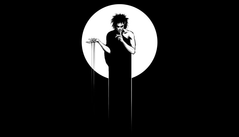 silhouette of a man with a cane