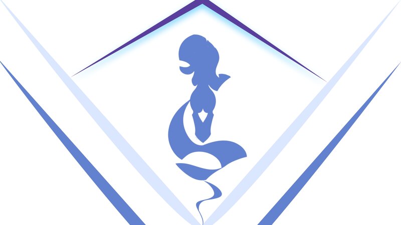 Silhouette of a Mermaid