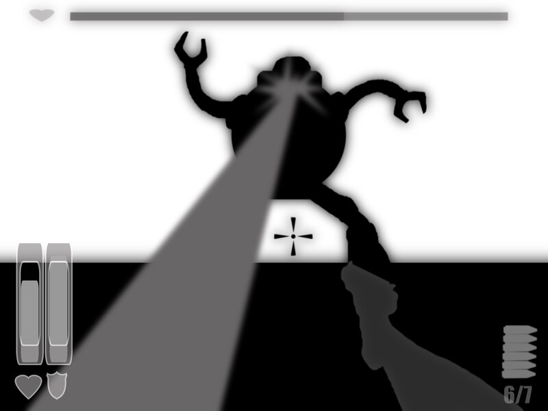 Silhouette of a Monster — Black, Dramatic