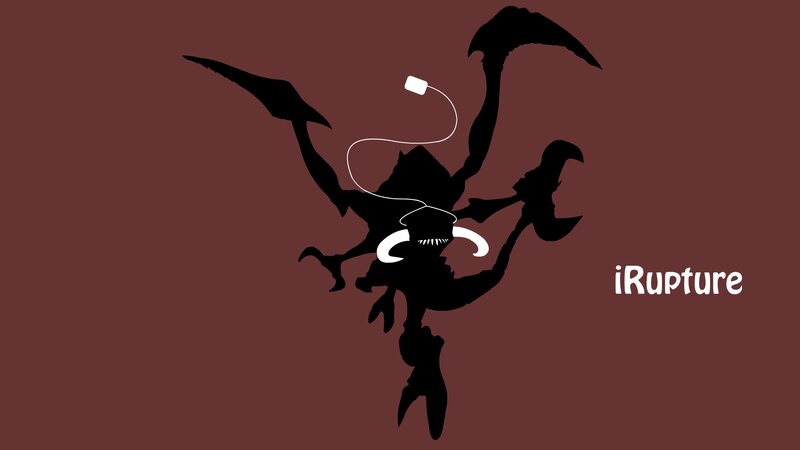 Silhouette of a Monster — Brown