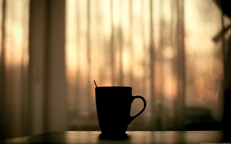 Silhouette of a Mug — Black