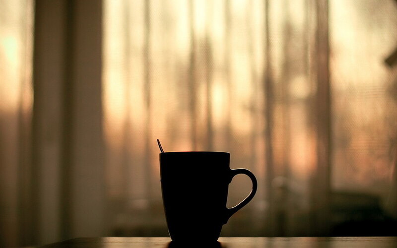 Silhouette of a Mug