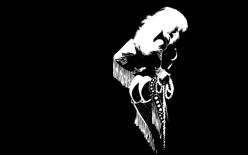 silhouette of a musician