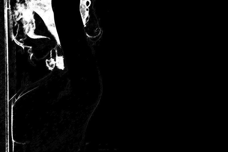 silhouette of a person