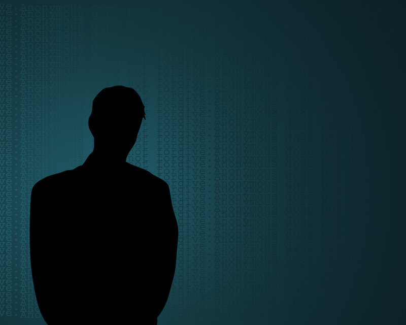 silhouette of a person