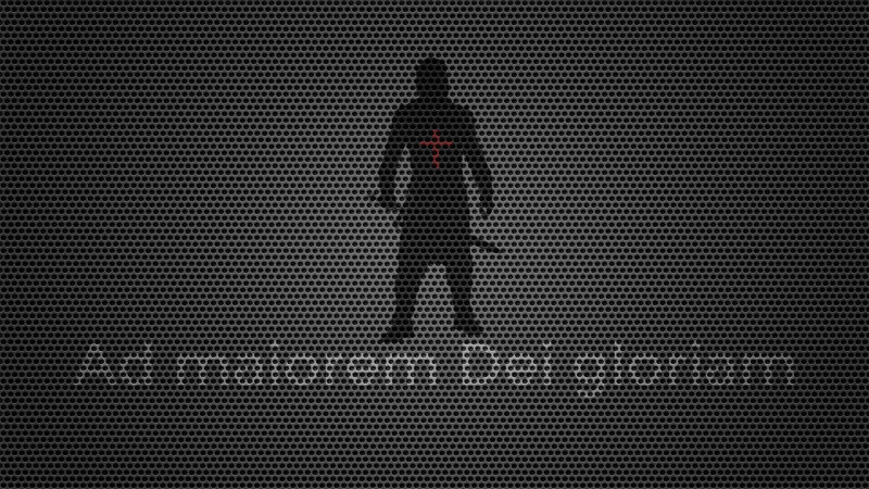 Silhouette of a Person — Black, Dark, Digital Art, Cross