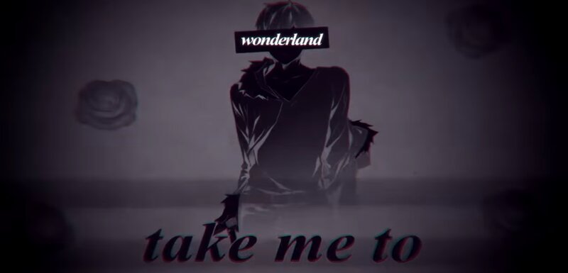 Silhouette of a Person — Black, Dark, Digital Art, Text Overlay