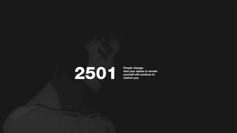 Silhouette of a Person — Black, Dramatic, Anime