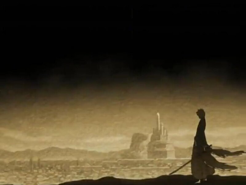 Silhouette of a Person — Black, Dramatic, Sunset