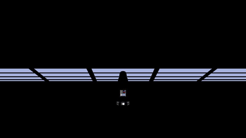 Silhouette of a Person — Black, Dramatic, Vector Art, Control Panel