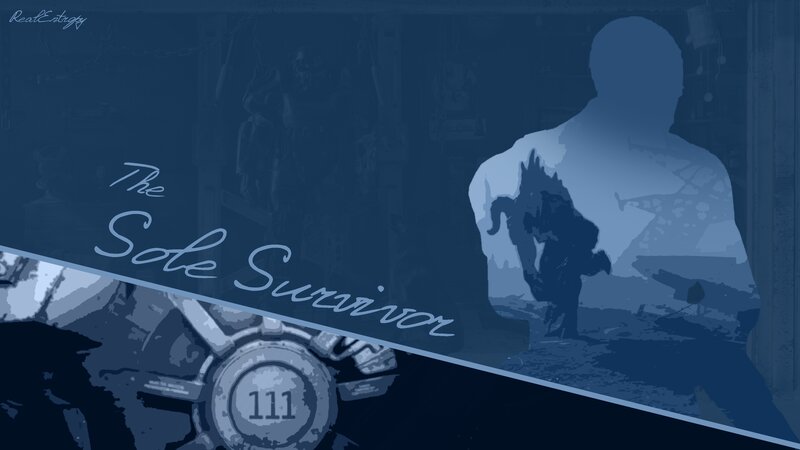 Silhouette of a Person — Blue, Dramatic, Digital Art, Text, Machine Part