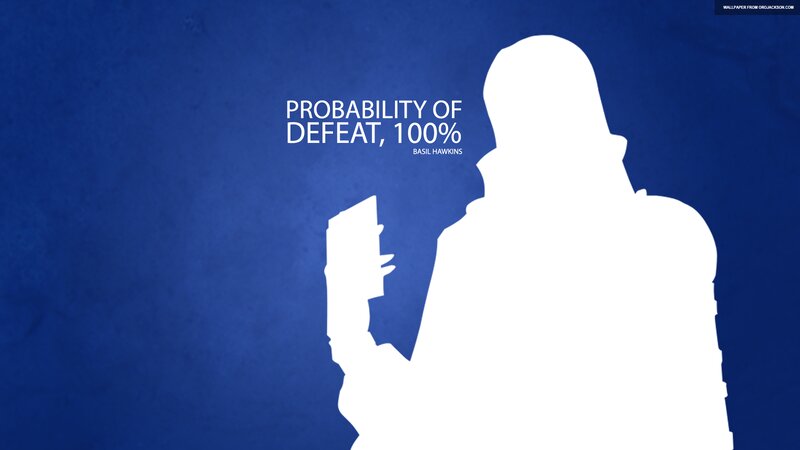 Silhouette of a Person — Blue, Dramatic, Minimalist