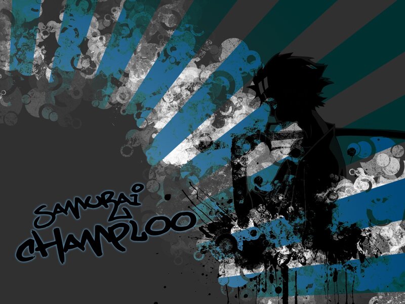 Silhouette of a Person — Blue, Gritty