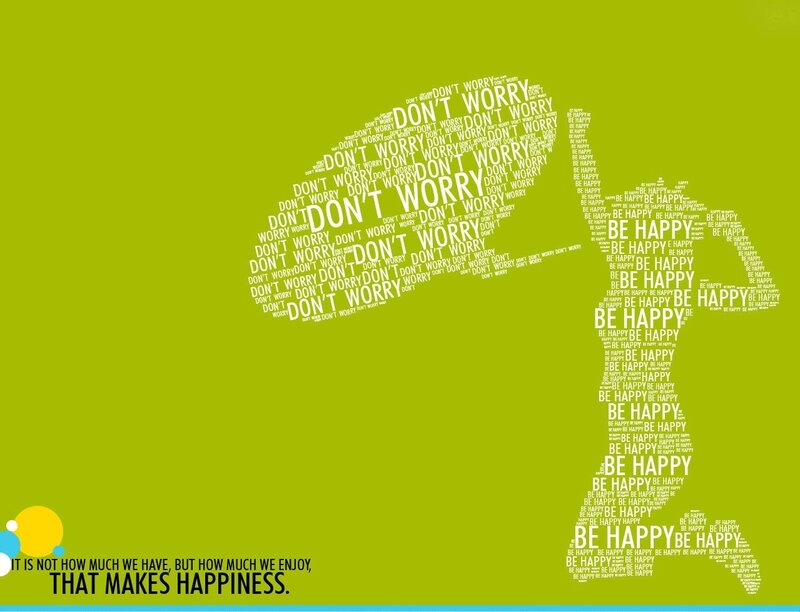 Silhouette of a Person — Green, Inspirational