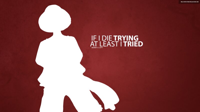 Silhouette of a Person — Red, Determined