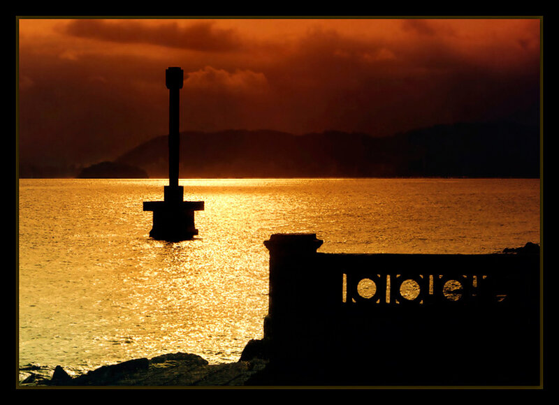 Silhouette of a Pillar