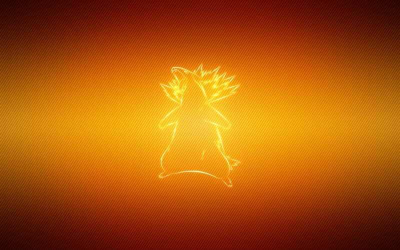 Silhouette of a Pokémon