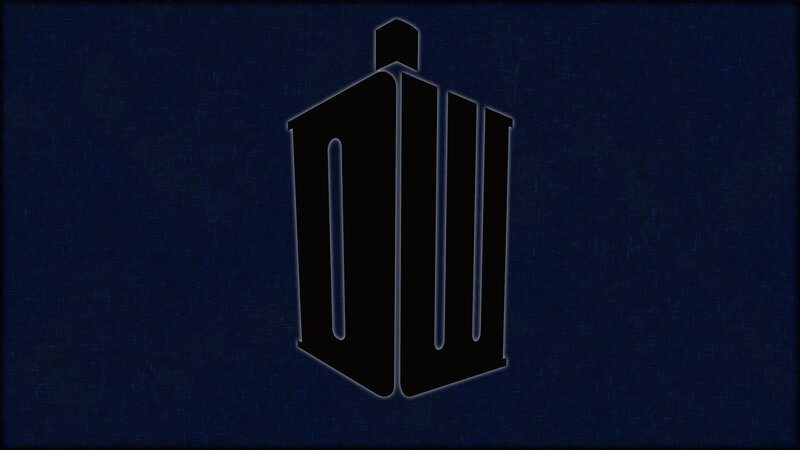 Silhouette of a Police Box